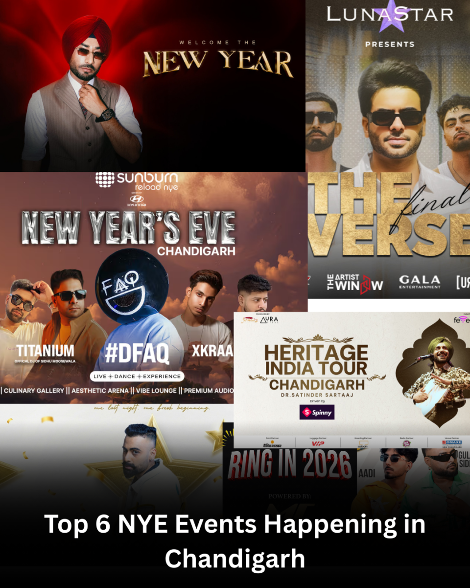 Top 6 Events On NYE's in Chandigarh